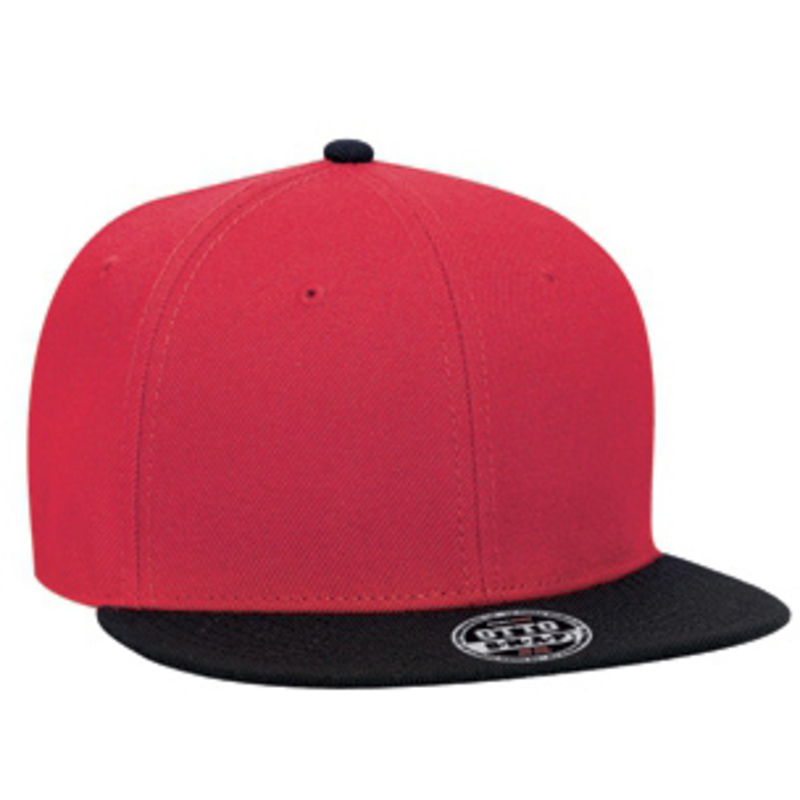 Otto Wool Blend Flat Visor Pro Style Snapback Caps