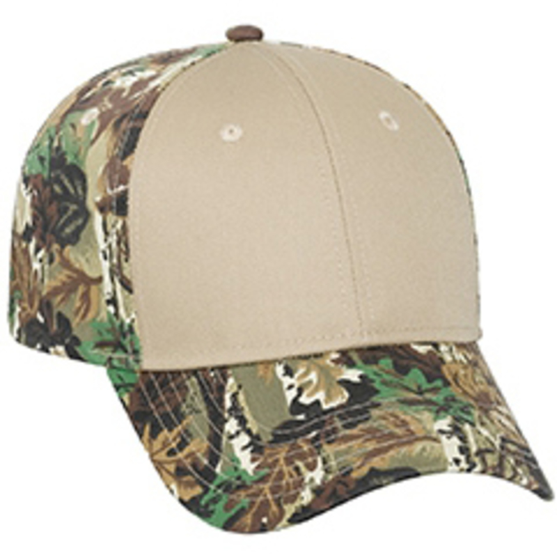 Otto Camouflage Cotton Twill Low Profile Style Caps