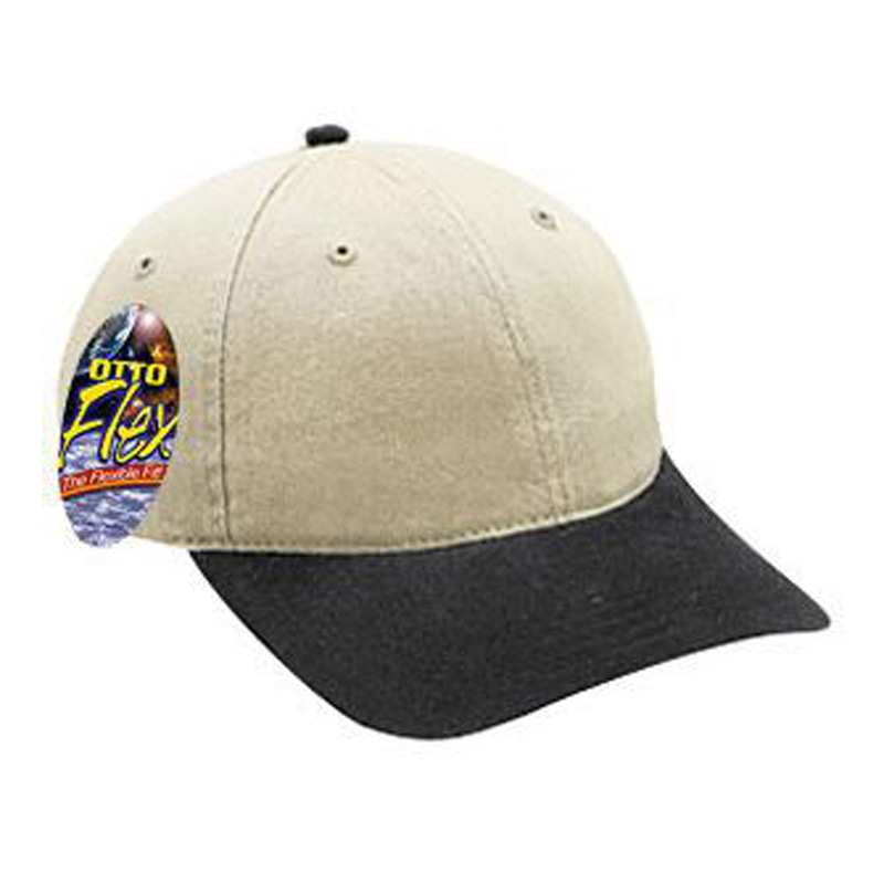 Otto Flex Stretchable Garment Washed Cotton Twill Low Profile Style Caps 