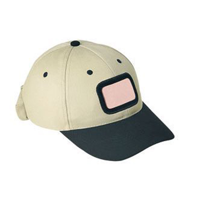 Otto Brushed Cotton Twill Illuminated Frame Caps Classic Low Profile Style Rectangle