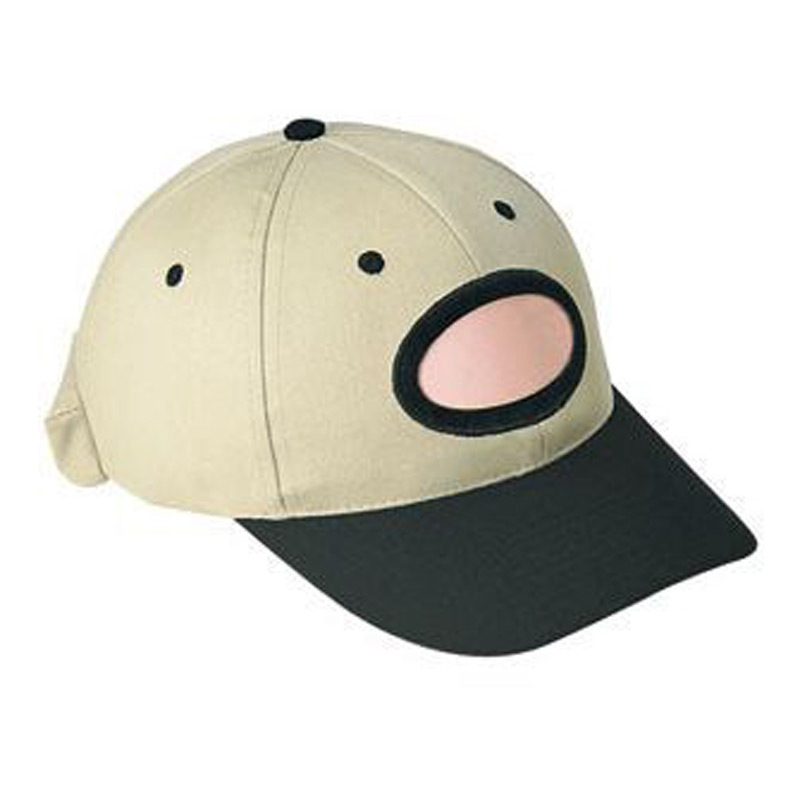 Otto Brushed Cotton Twill Illuminated Frame Caps Classic Low Profile Style Oval