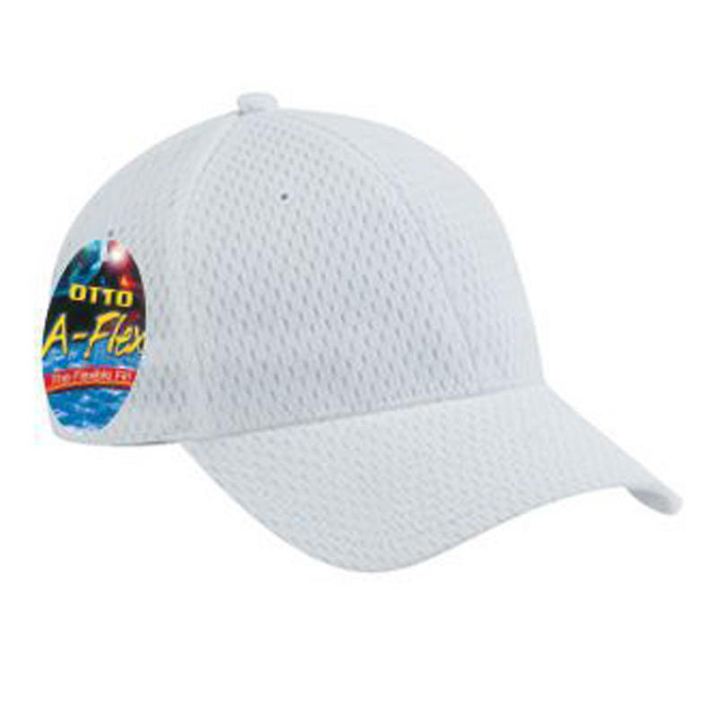 A-Flex Stretchable Polyester Pro Mesh Low Profile Baseball Cap (S/M) (L/XL) A-Flex Stretchable Polyester Pro Mesh Low Profile Baseball Cap (S/M) (L/XL)