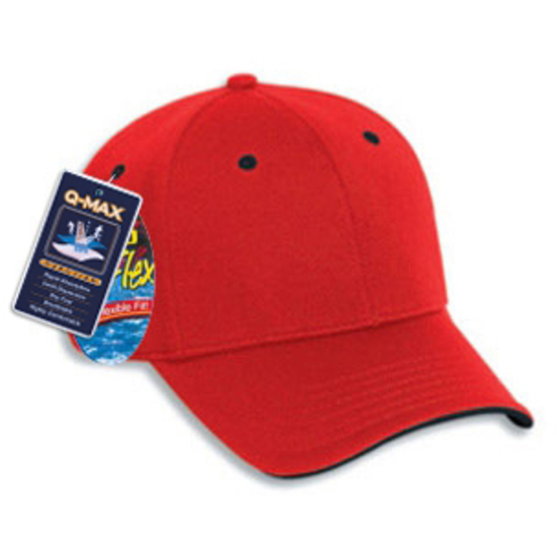 Otto A-Flex Stretchable Polyester Q-Max Cool Mesh Low Profile Style Caps 