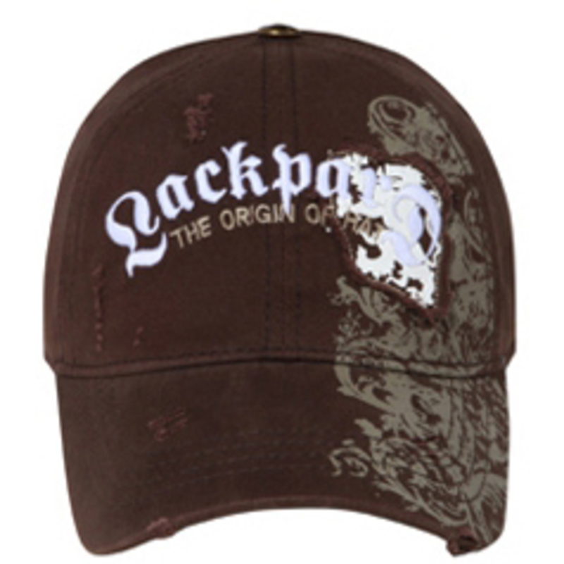 Otto Lackpard Flex Lackpard Distressed Patch On Screen Print Caps