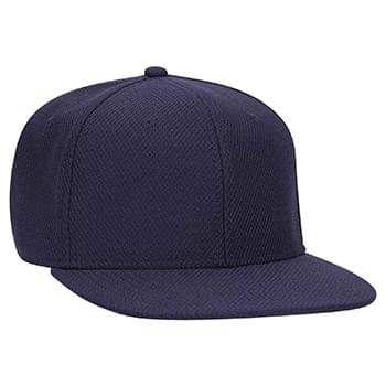 OTTO Cool Comfort Polyester Square Flat Visor OTTO SNAP" Six Panel Pro Style Snapback Hat"