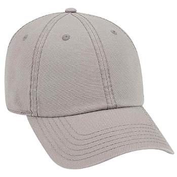 OTTO Garment Washed Cotton Canvas Six Panel Low Profile Dad Hat