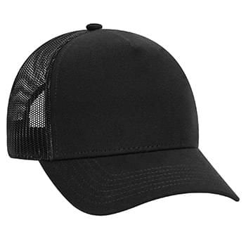 Otto Jersey Knit Five Panel Pro Style Mesh Back Caps