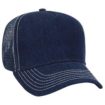 Otto Denim Golf Style Mesh Back Caps