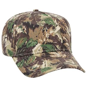 Otto Camouflage Cotton Twill Low Crown Golf Style Caps